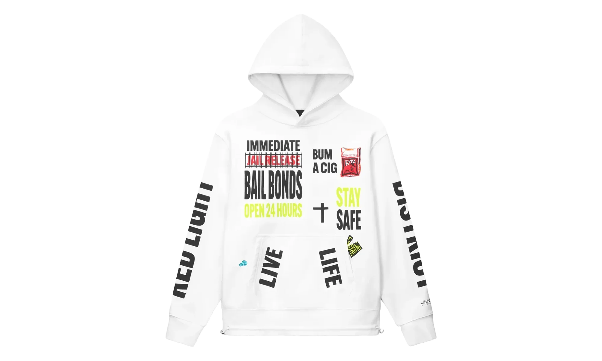 Jordan Underground Hoodie "White" MRLDK909 T1424WTUND