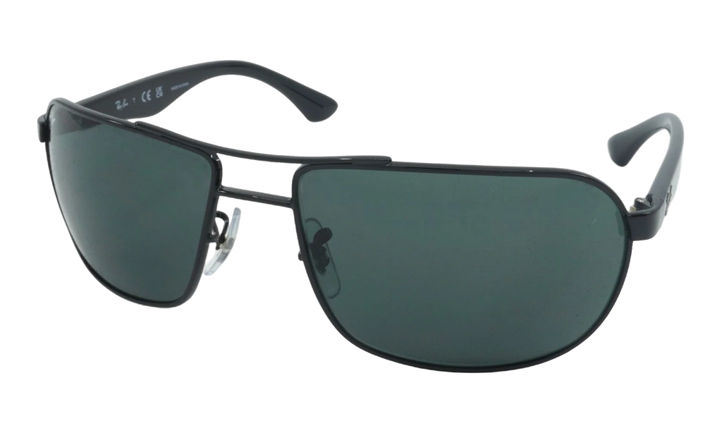 Rectangle Sunglasses "Black" RB3492-002-62