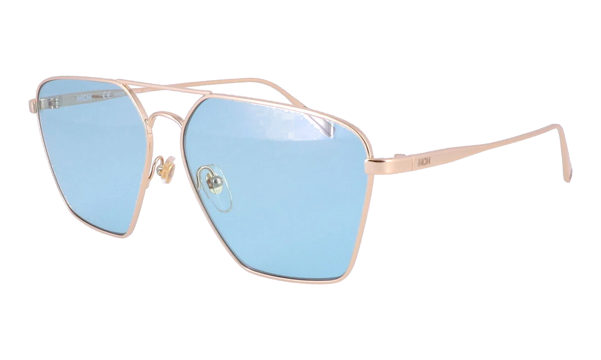Rectangle Sunglasses "Shiny Gold" MCM130S-732