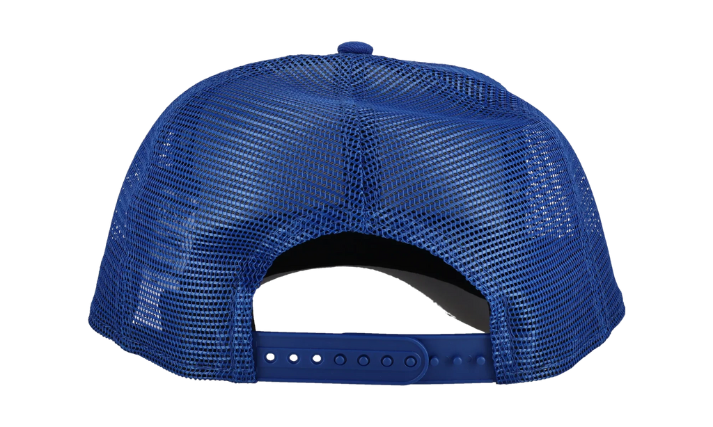 9FIFTY New York Mets A Frame Trucker Snapback Hat "Rope - Royal Blue" 44587537432764