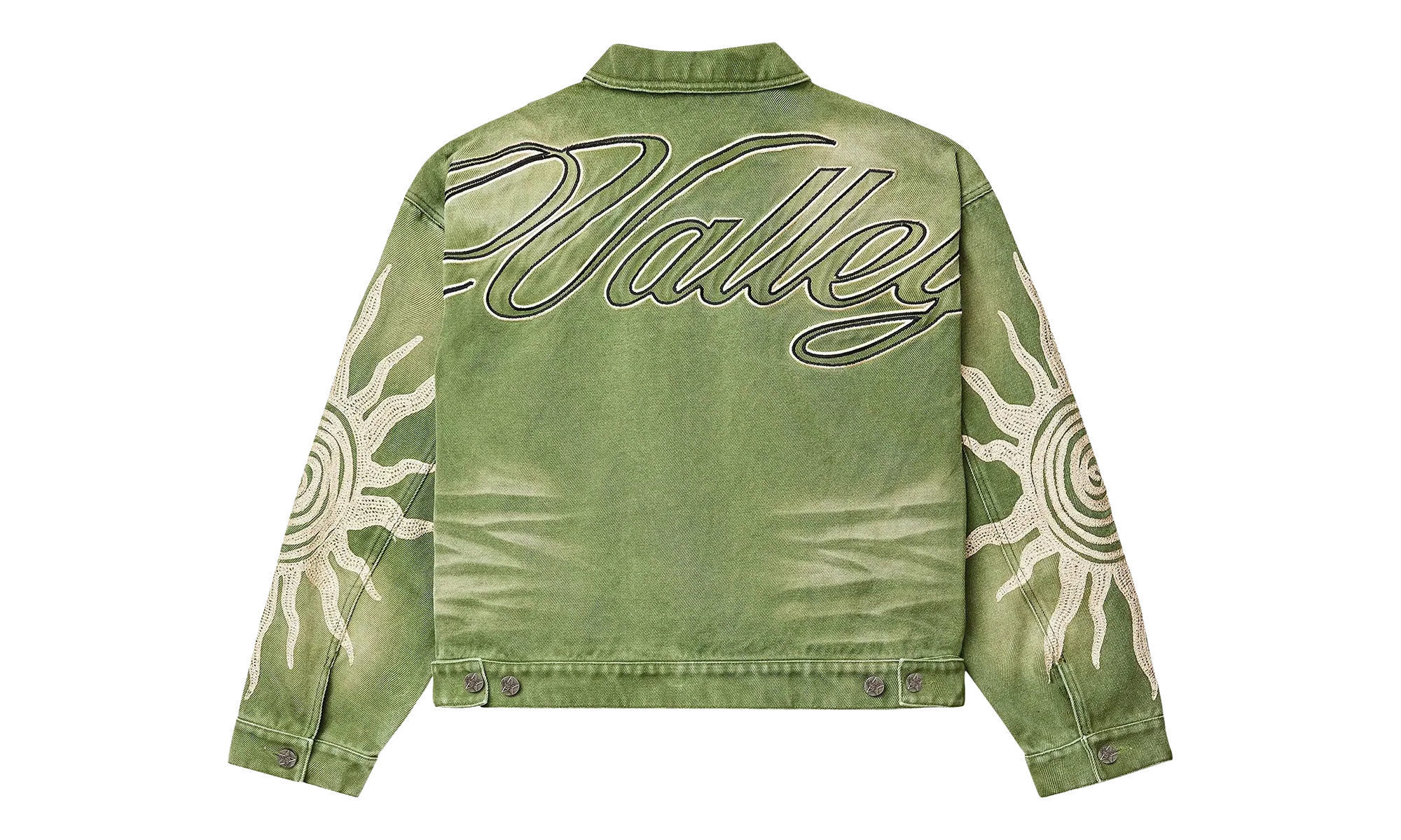 Forest Sun Jacket "Distressed Green" VALE 12 008 GN