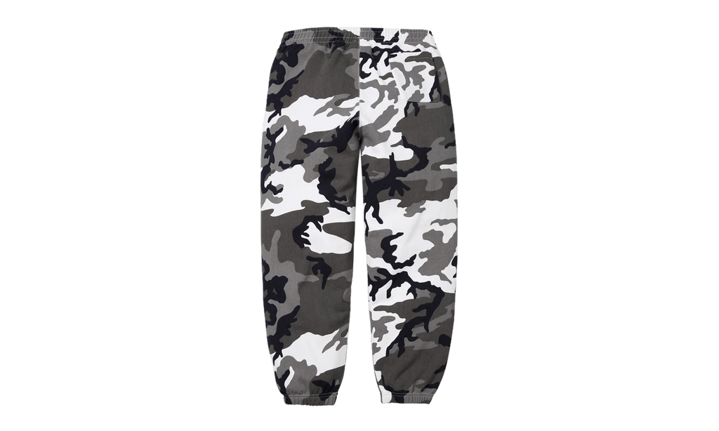 Satin Appliqué Sweatpant "SS26 - Snow Camo" SU27517