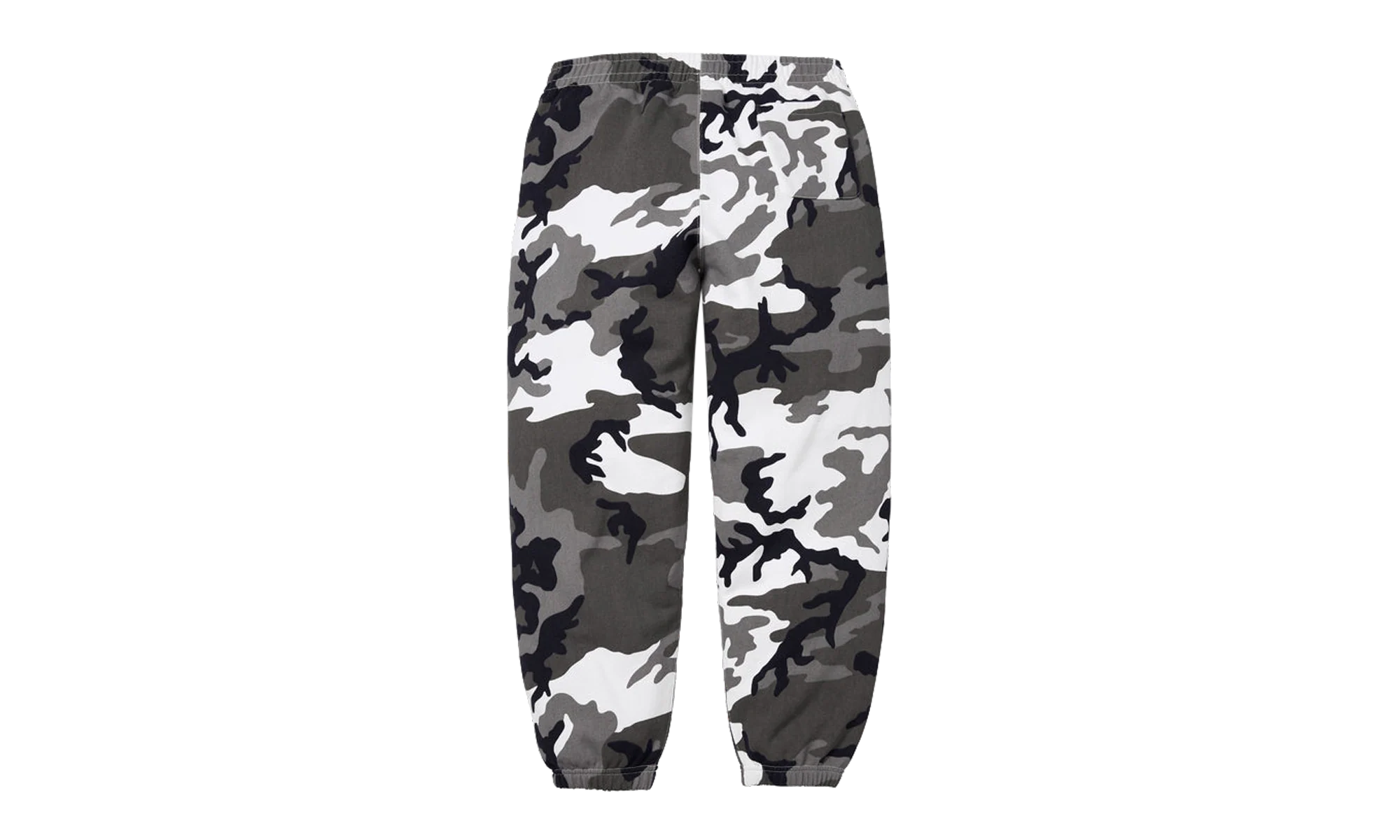 Satin Appliqué Sweatpant "SS26 - Snow Camo" SU27517