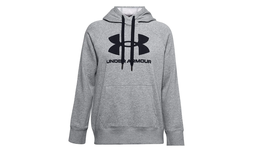 Rival Fleece Logo Hoodie WMNS "Grey" 1356318 035