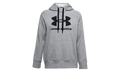 Rival Fleece Logo Hoodie WMNS "Grey" 1356318 035