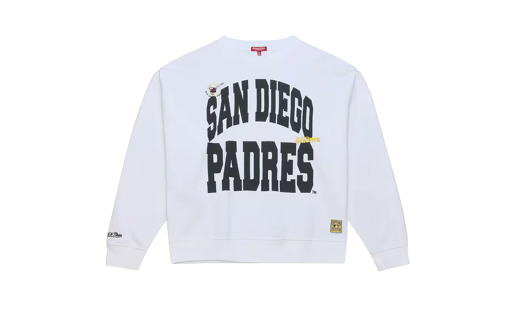 LT Crewneck Sweatshirt WMNS "San Diego Padres - White" FC11317 SDPWHIT