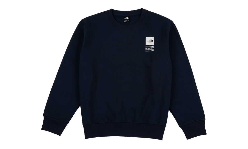 TNF Celebration Relaxed Crewneck Sweatshirt "Summit Navy" NF0A8GAT8K2