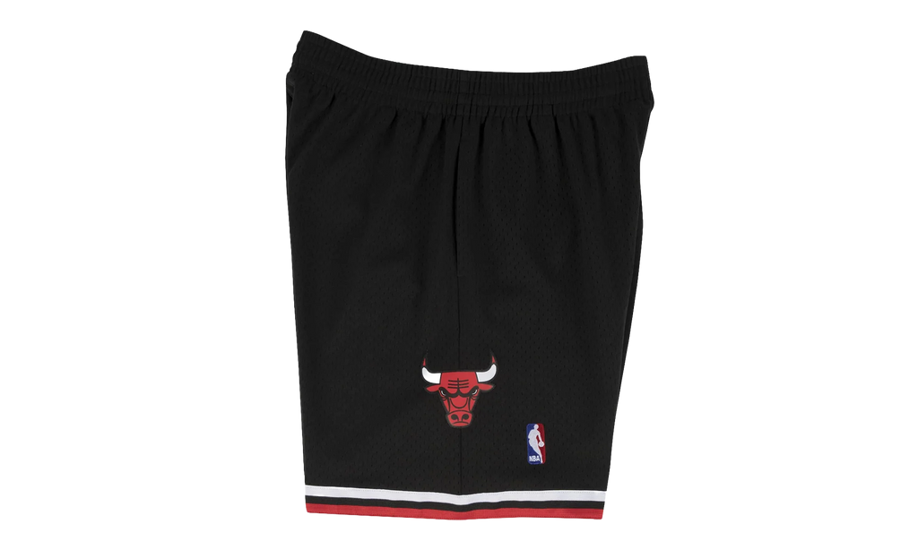Chicago Bulls Swingman Shorts "Black / Red" MSHAC18023 CBUBLCK97
