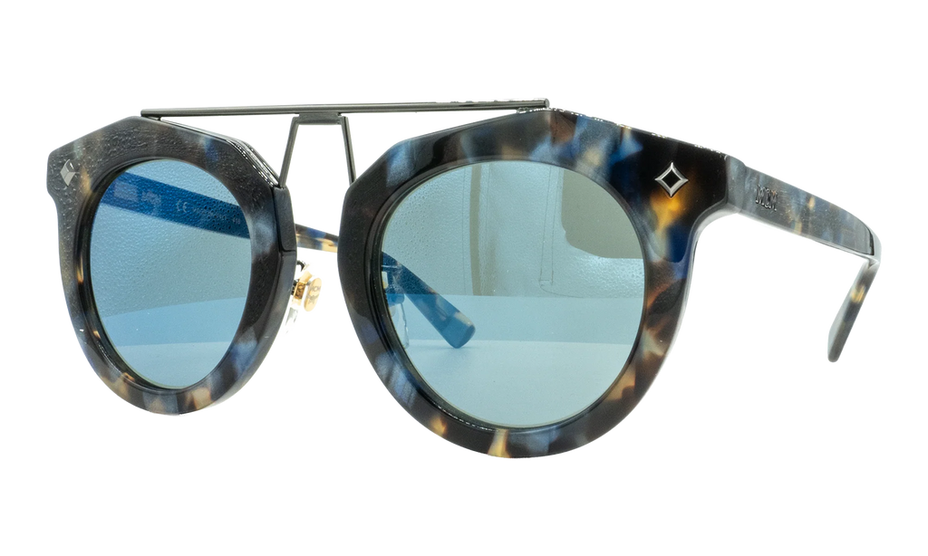 Cat Eye Sunglasses "Havana/Blue" MCM636SK-235