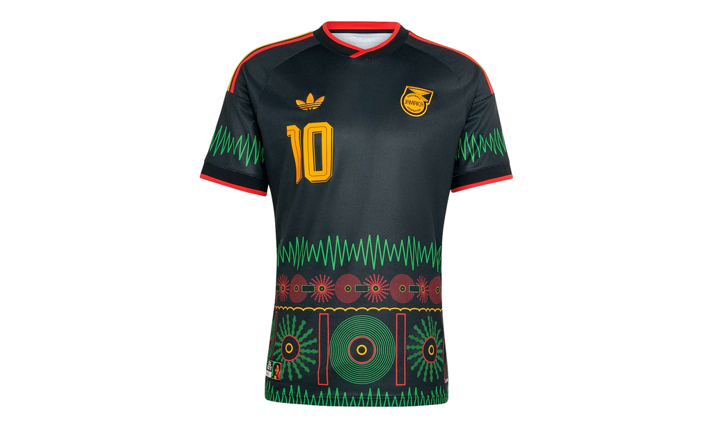 Soccer Jamaica 26 x Bob Marley Away Jersey "Black" KD1149