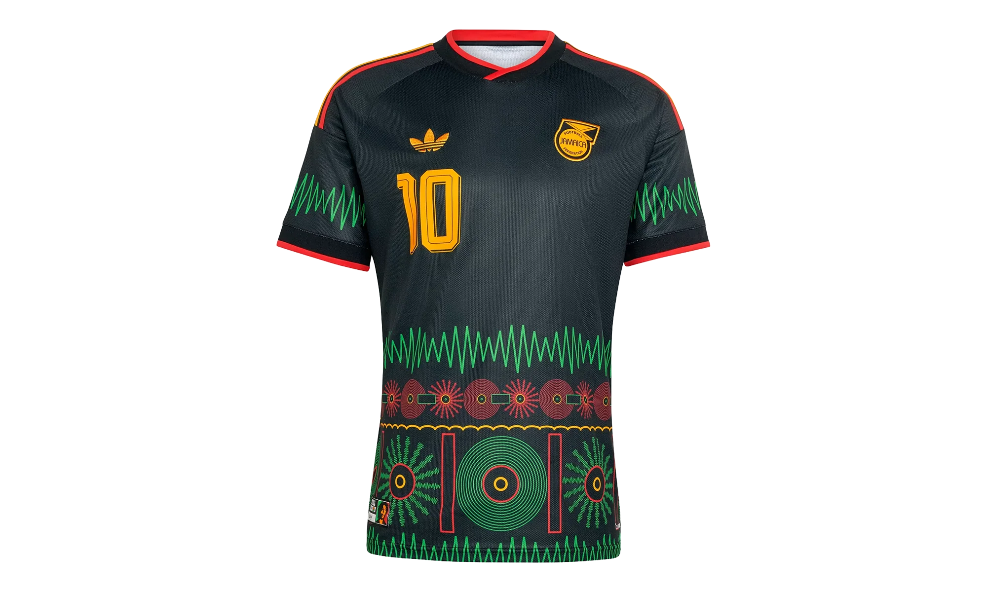 Soccer Jamaica 26 x Bob Marley Away Jersey "Black" KD1149
