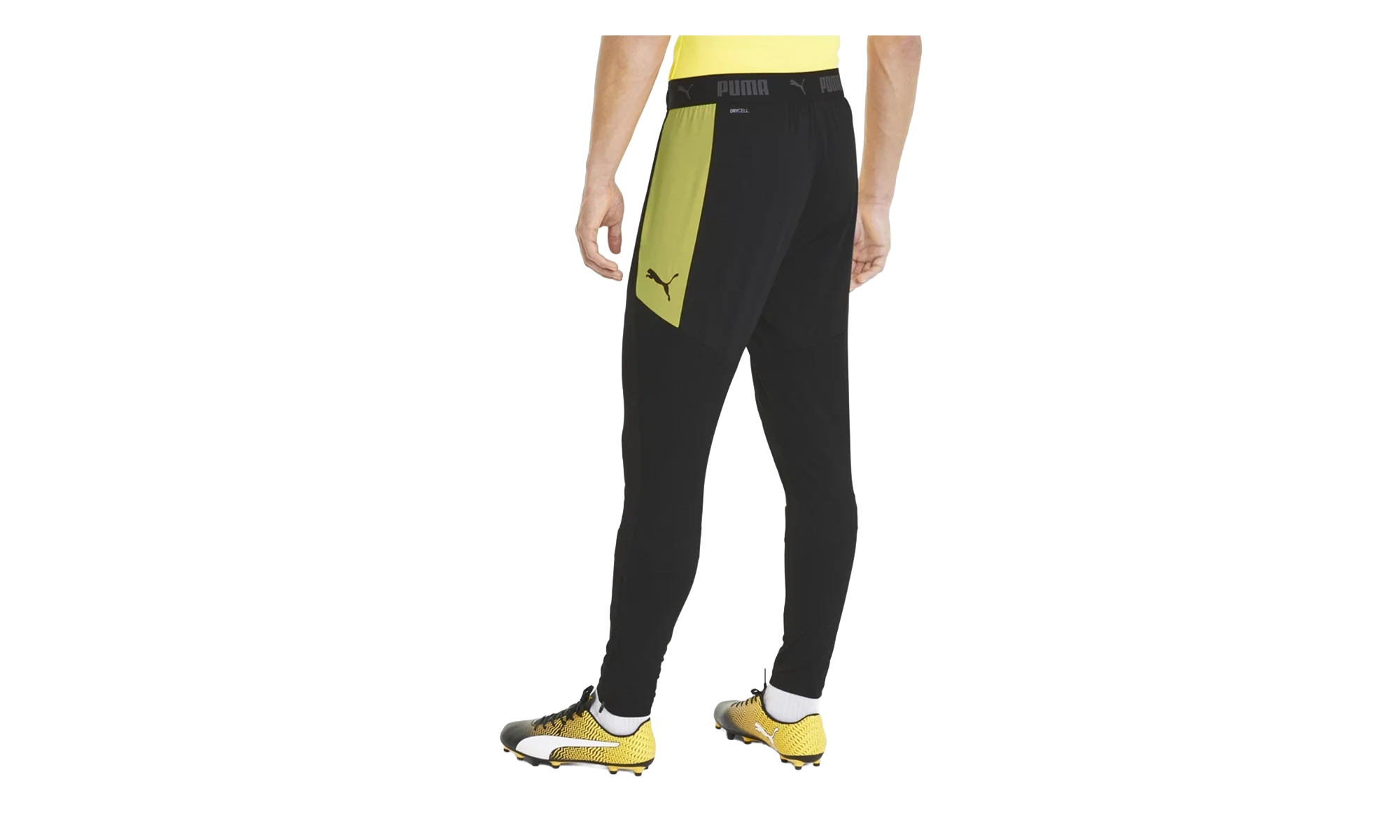 Ftblnxt Pants "Puma Black / Ultra Yellow" 656526 04