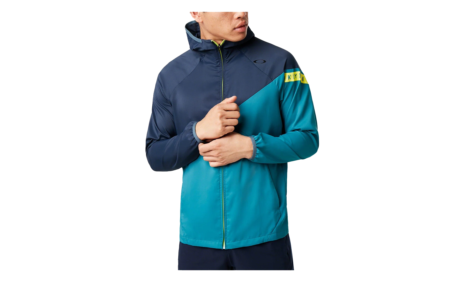 Enhance Double Cloth Hoodie Jacket.QD 9.0 "Petrol" 412721 9PE