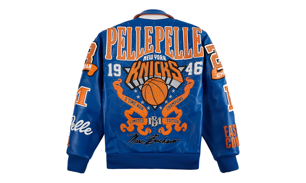 New York Knicks For The City Jacket "Royal / Orange / White" PP027