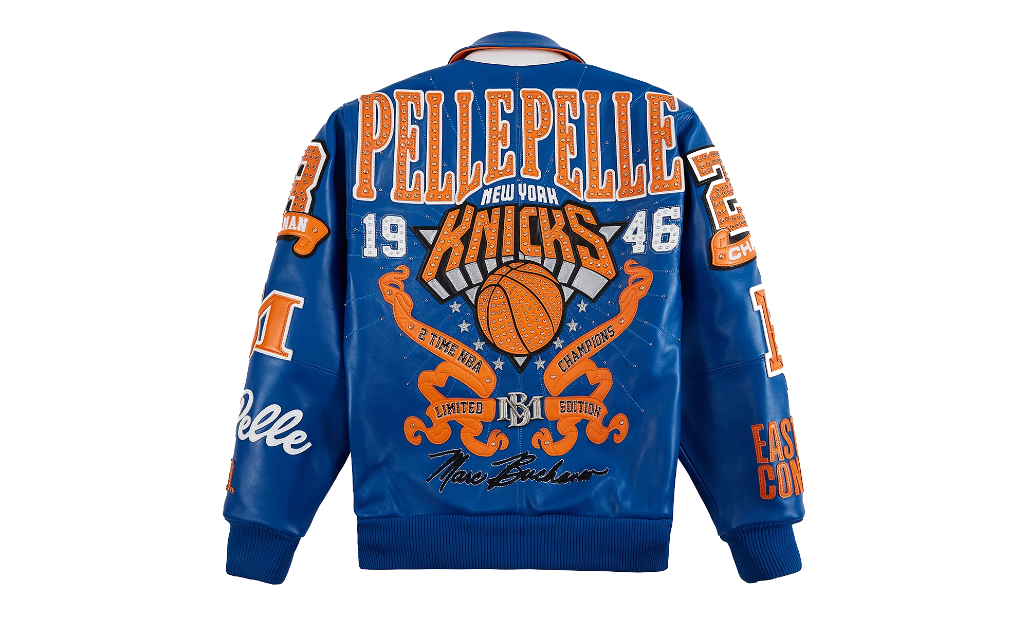 New York Knicks For The City Jacket "Royal / Orange / White" PP027