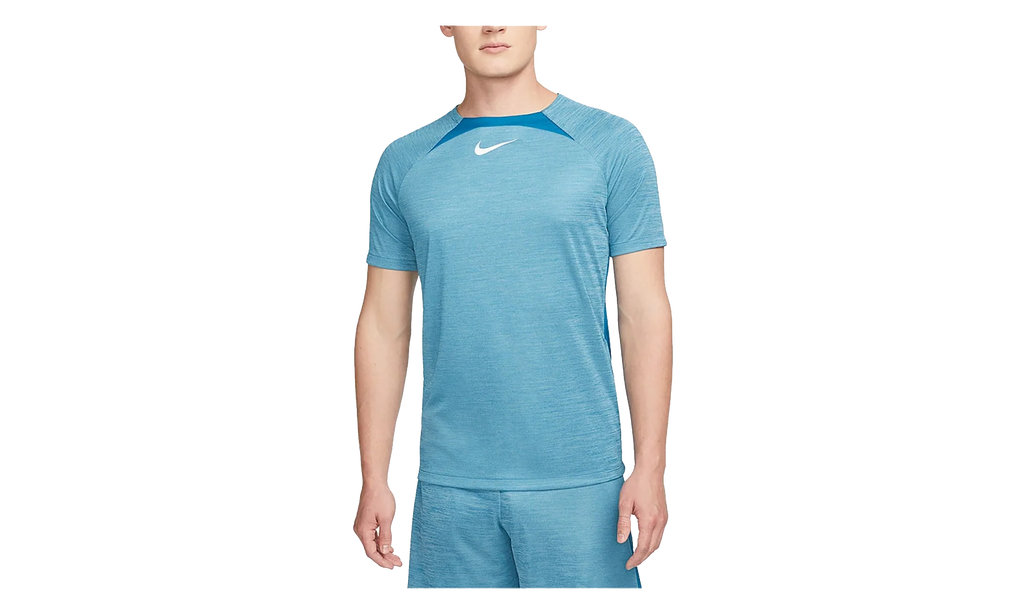 Dri-FIT Academy Short-Sleeve Football Top "Green Abyss / Pure / Green Abyss / White" DQ5053 301
