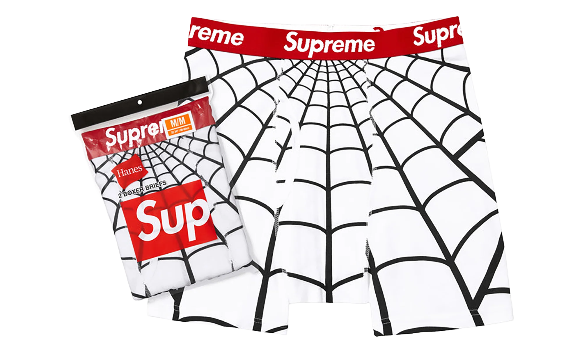 Spider-Man Boxer Briefs (2 Pack) "SS26 - White" SU27006