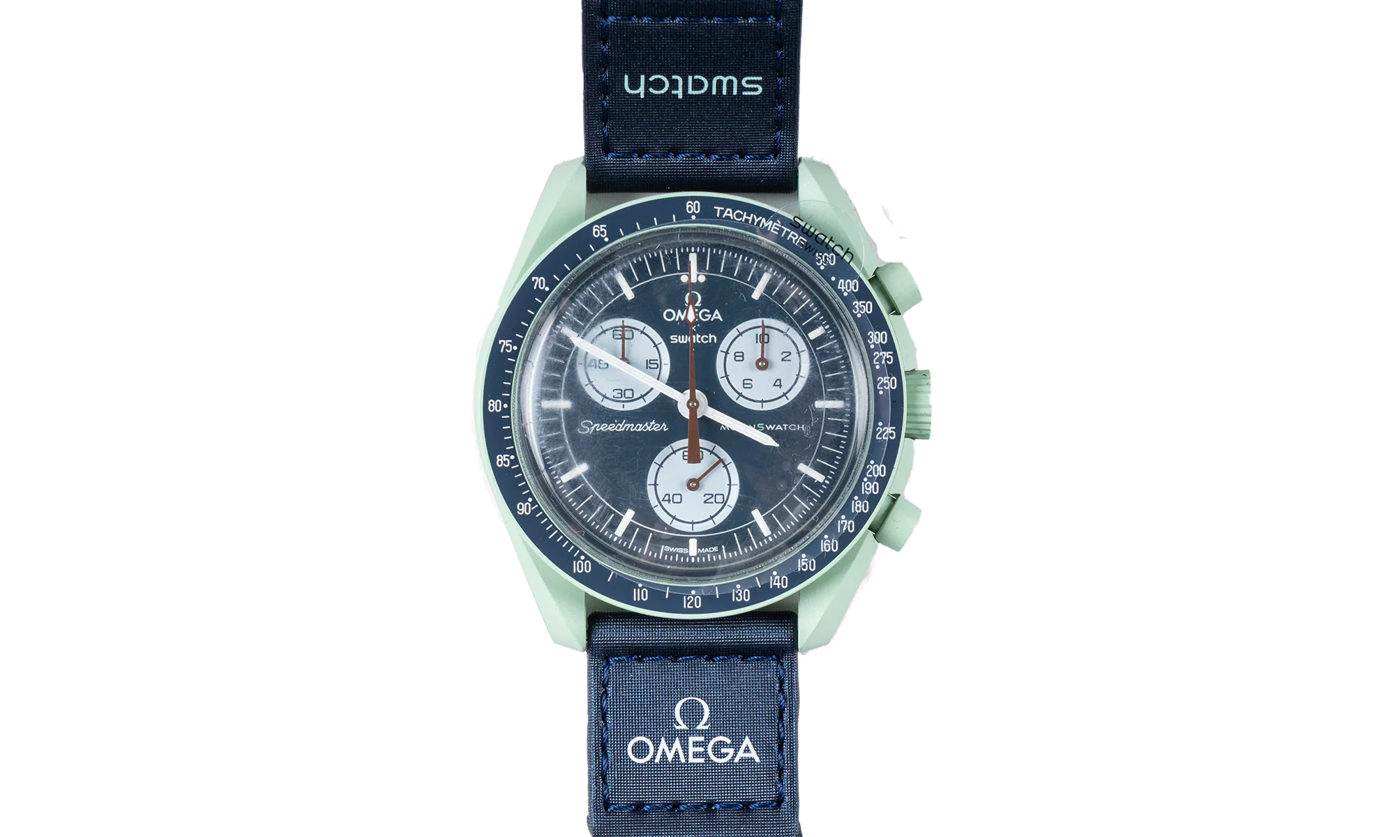 Swatch x Omega Bioceramic Moonswatch "Mission to Earth" SO33G100