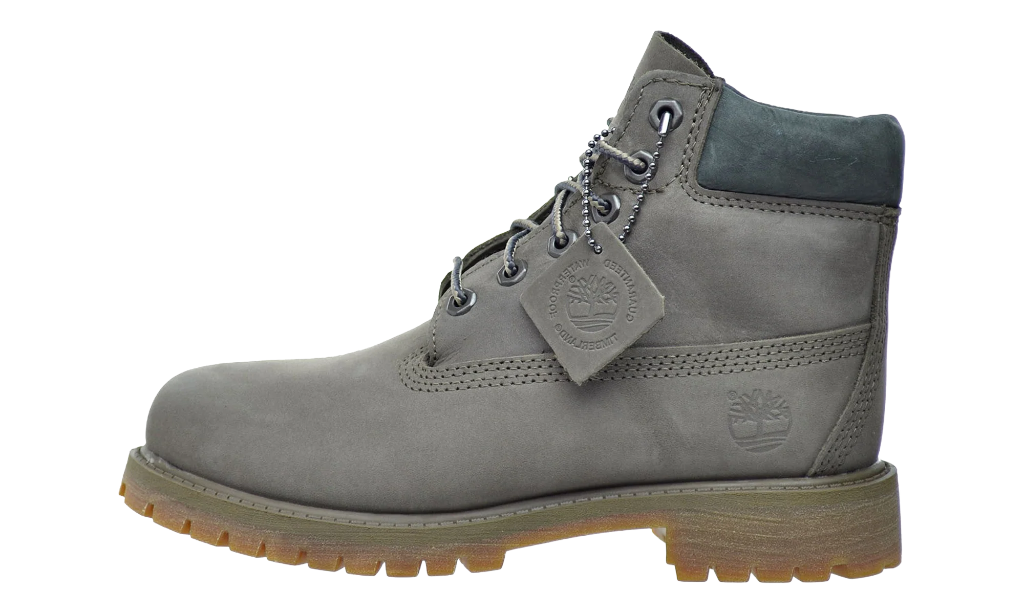 6 Inch Premium Waterproof Boot PS "Dark Grey Nubuck / Brown" TB0A1A6Q