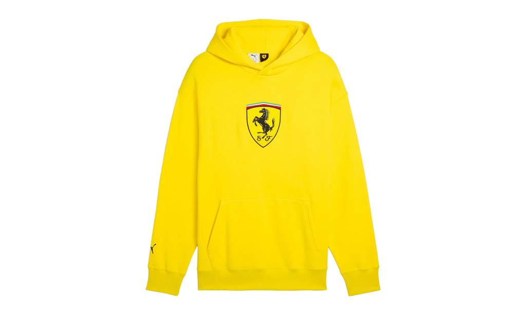 SCUDERIA FERRARI RACE BIG SHIELD HOODIE "Yellow" 630192 03