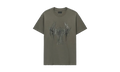 Colin Oversized Short Sleeve Tee "Olive Cyber Sigilism" MLFQK911 T1322OCSIG