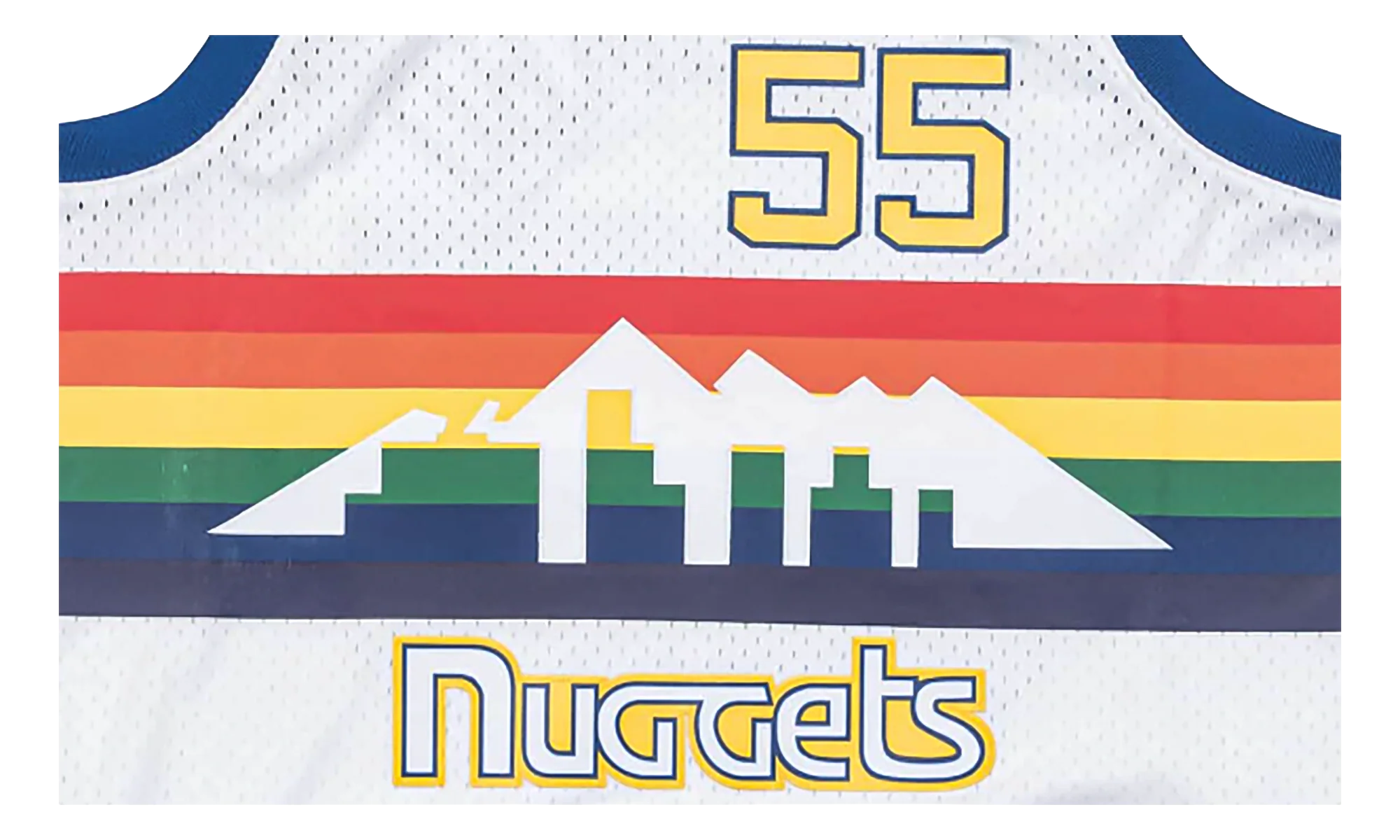Denver Nuggets Dikembe Mutombo Swingman Jersey "1991 - 92 Home" 75E845E4