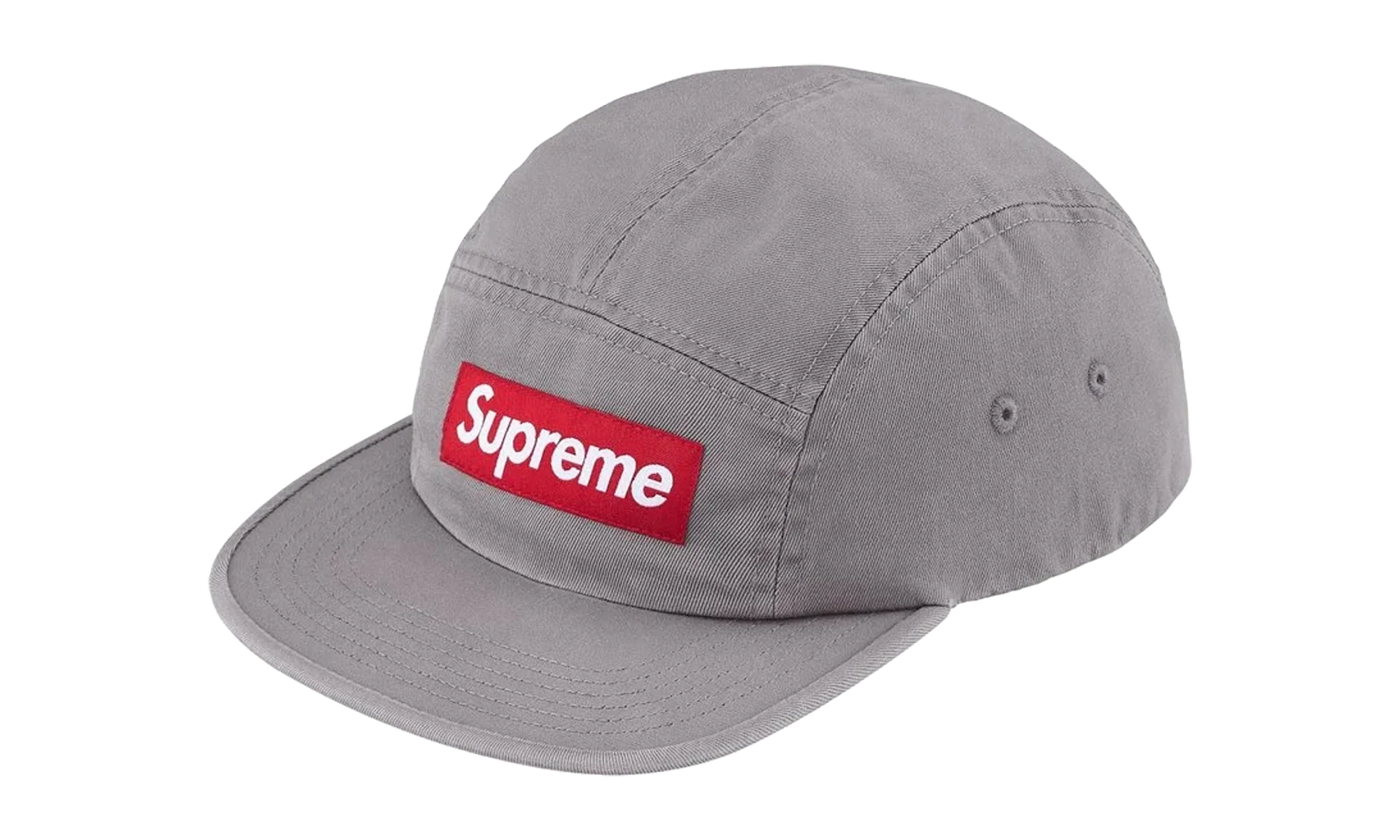 Washed Chino Twill Camp Cap "SS26 - Grey" SU27204