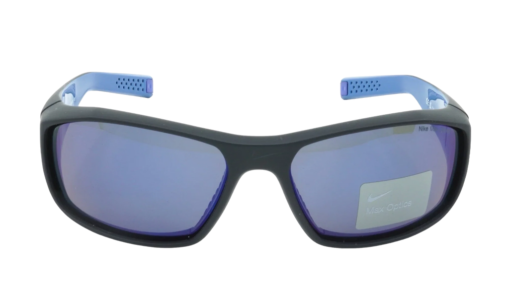 Brazen R Sunglasses "Matte Black / Multi Blue / Grey / Blue Flash" EV0758 049