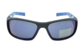 Brazen R Sunglasses "Matte Black / Multi Blue / Grey / Blue Flash" EV0758 049