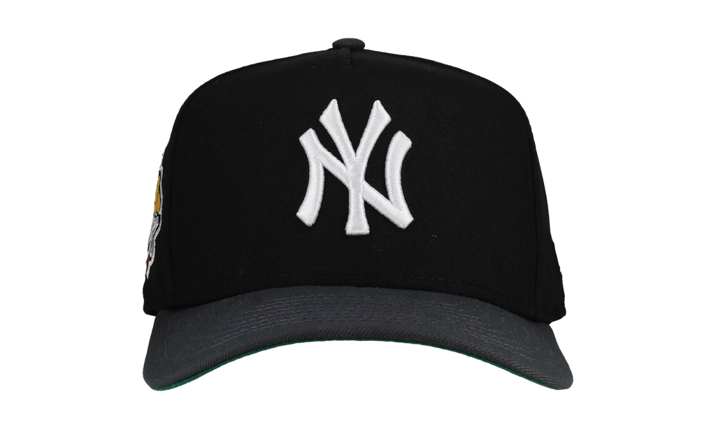 9FIFTY New York Yankees 1999 World Series A Frame Snapback Hat "Black / Graphite" NE261