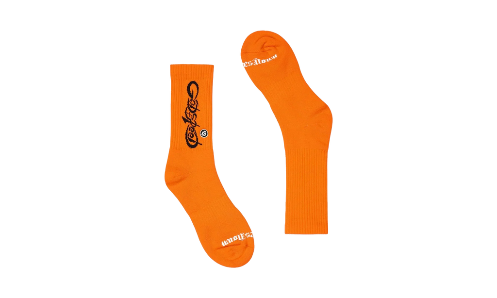 New Age Logo Socks "Orange" FO9Z9X8U