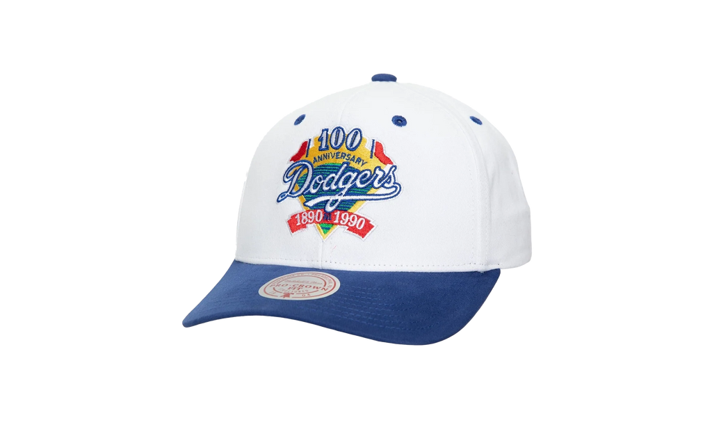 MLB Cooperstown Flipped Pro Snapback Cap "Los Angeles Dodgers - White" HP8181 LADWHIT