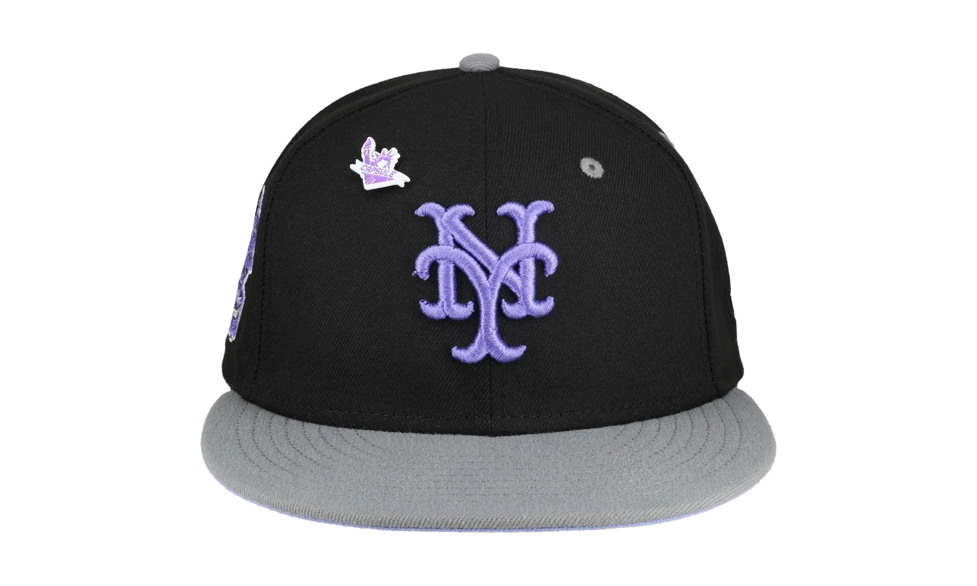 59FIFTY New York Mets Liberty Collection 1964 All Star Game Patch Fitted Hat "Black / Purple" NE205