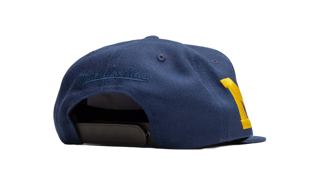 NCAA Just Don Draft Snapback Cap "Michigan Wolverines - Navy" HHSS5701 UMIYYPPPNAVY