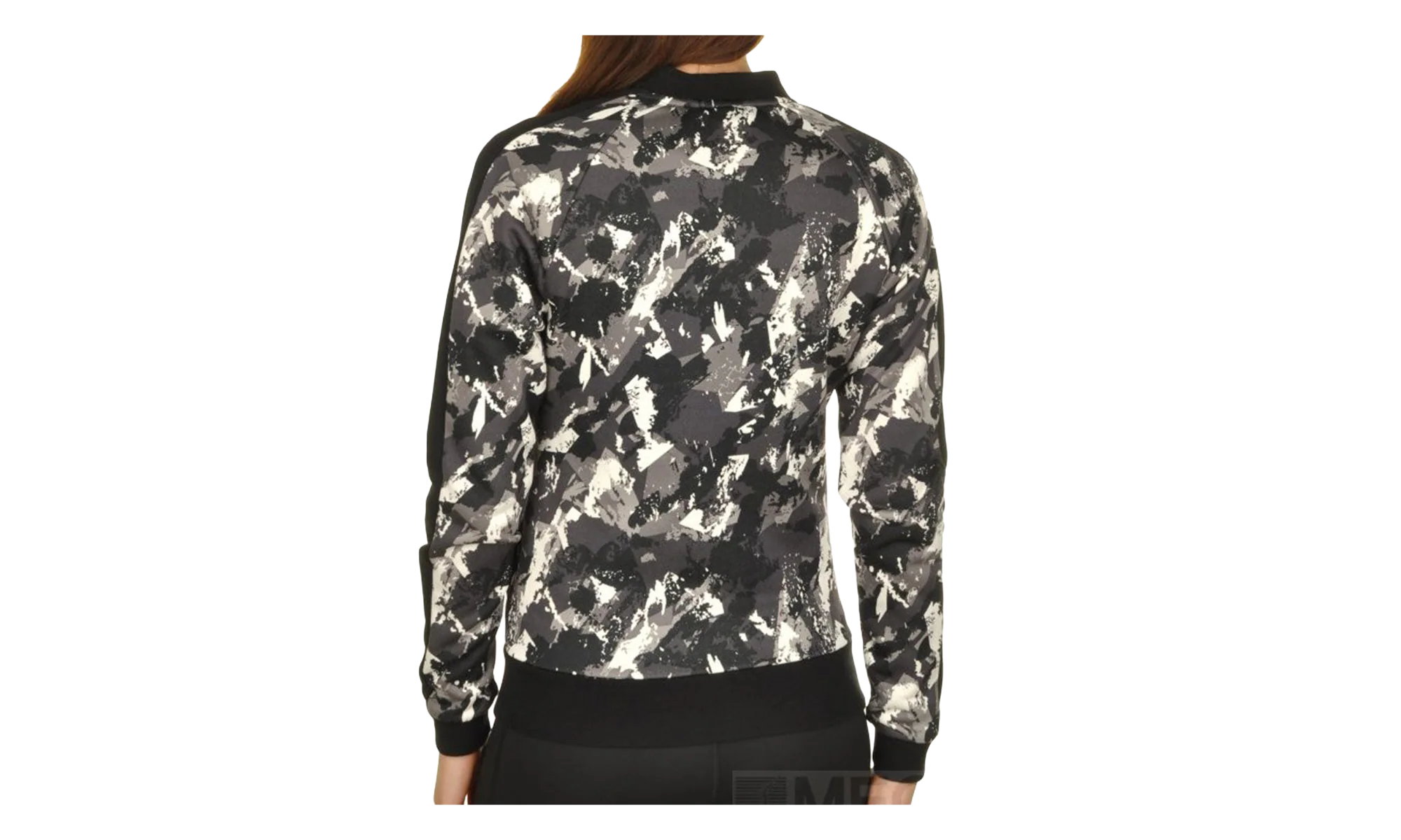 Classics All Over Print Archive T7 Track Jacket WMNS "Black" 573571 01