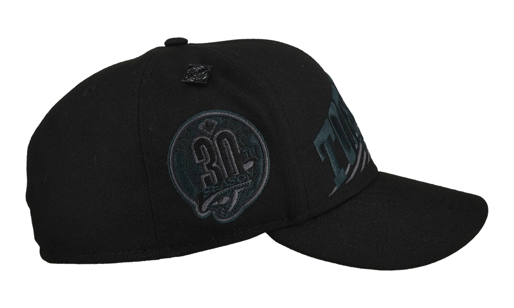 59FIFTY Toronto Blue Jays 30th Season Fitted Hat "Blackout" NE447