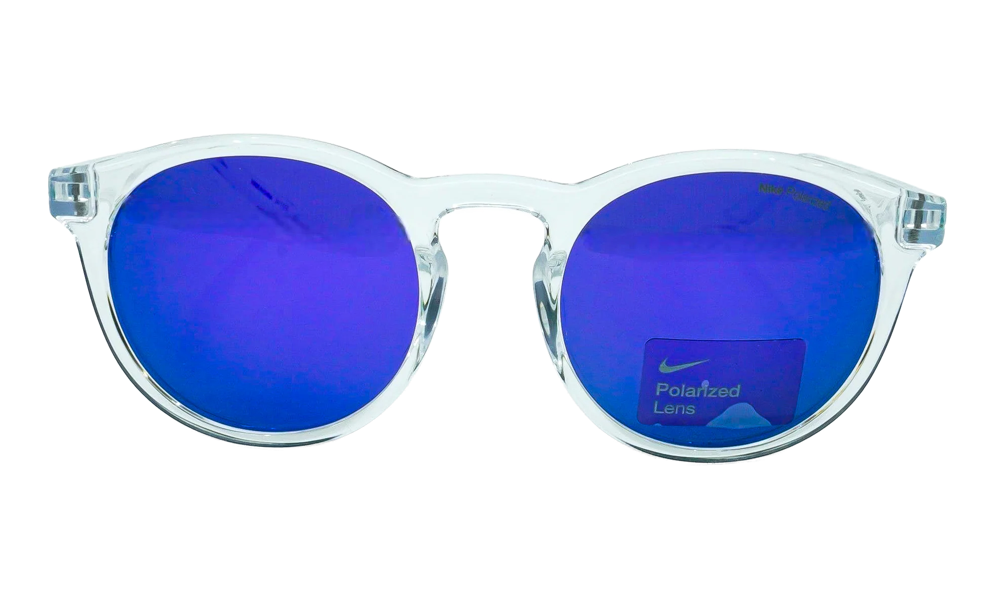 Swerve Polarized Sunglasses "Clear / Purple Mirror" FD1850 900