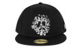 Peace Wreath Snapback Hat "Black" DT489