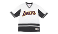 NBA Final Seconds V-Neck "Los Angeles Lakers - Black / White" VNECAJ19019 A LALBKWH