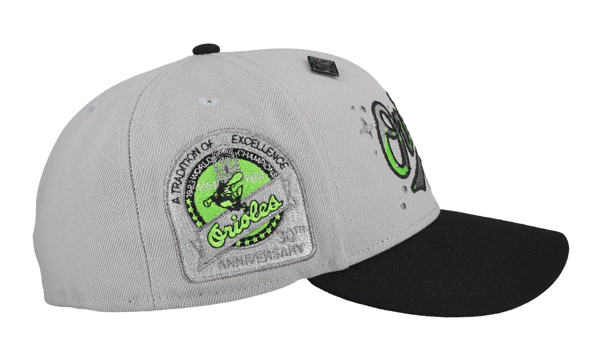 59FIFTY Baltimore Orioles 30th Anniversary Fitted Hat "Grey Celestial" NE453