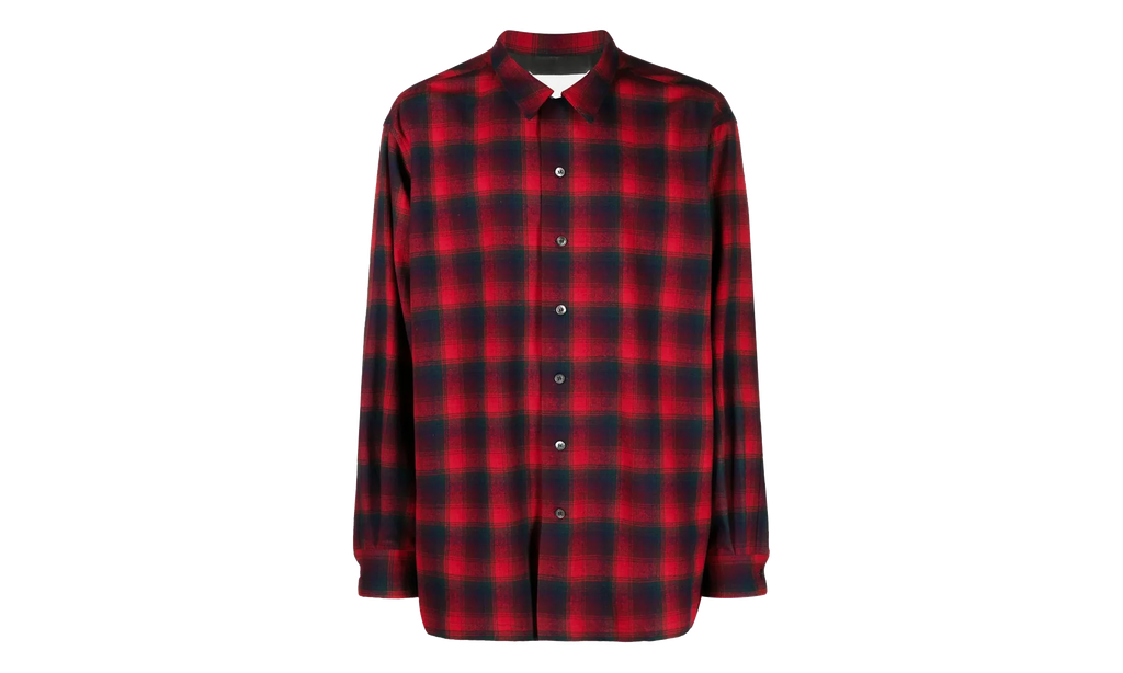 Pendleton Camp Collar Overshirt "Black / Red" S67DT0010S78037001F