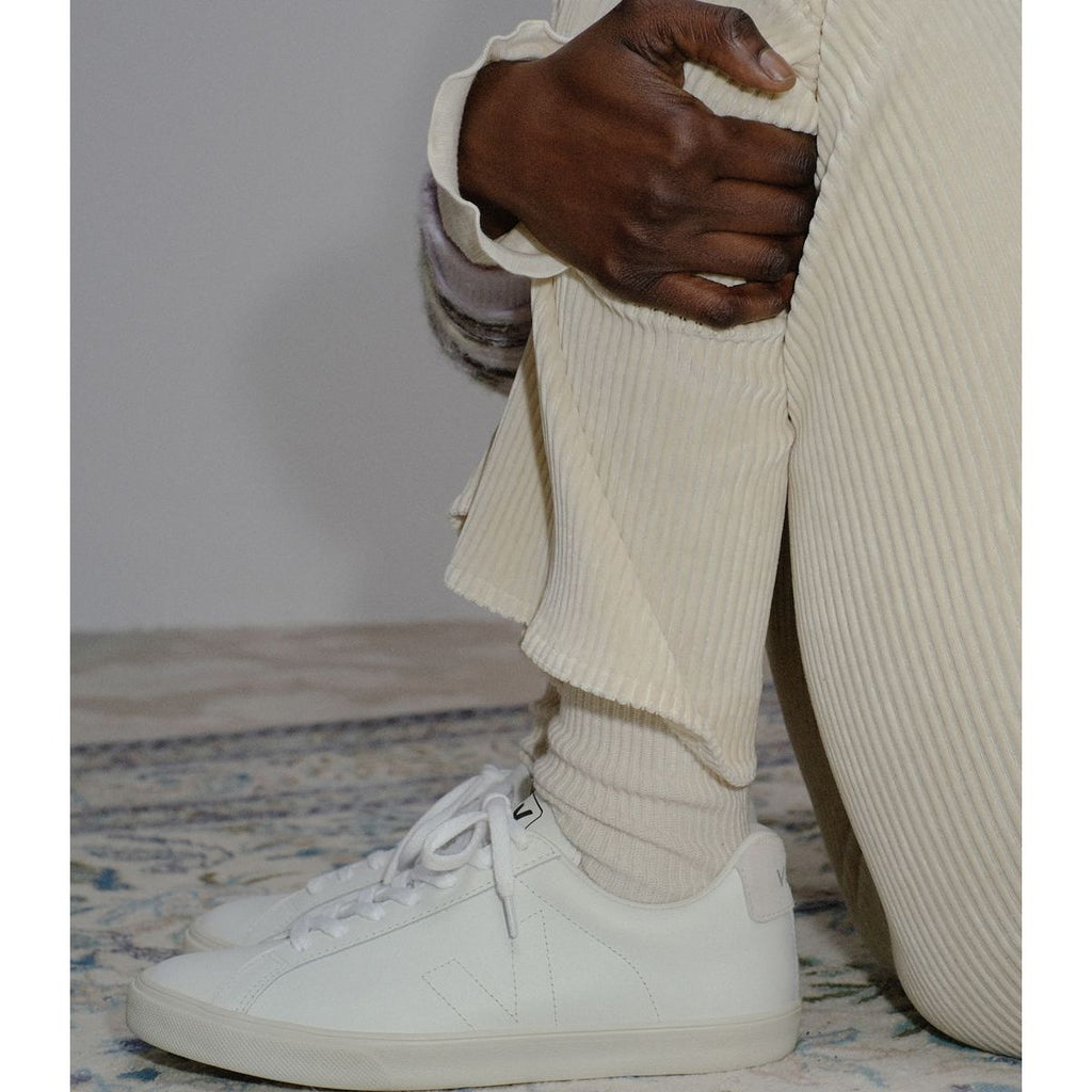 Women's Esplar Leather Sneaker in Extra White