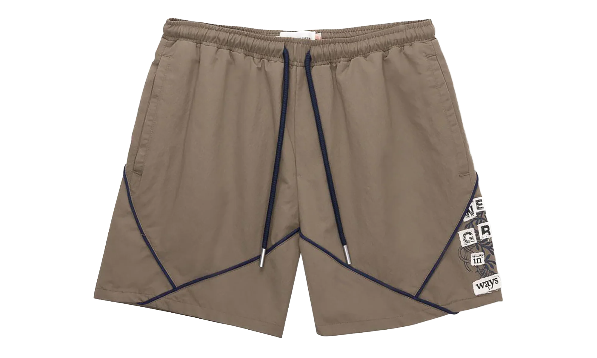 Nylon Growth Track Shorts "Pebble" HTG260129 PBL