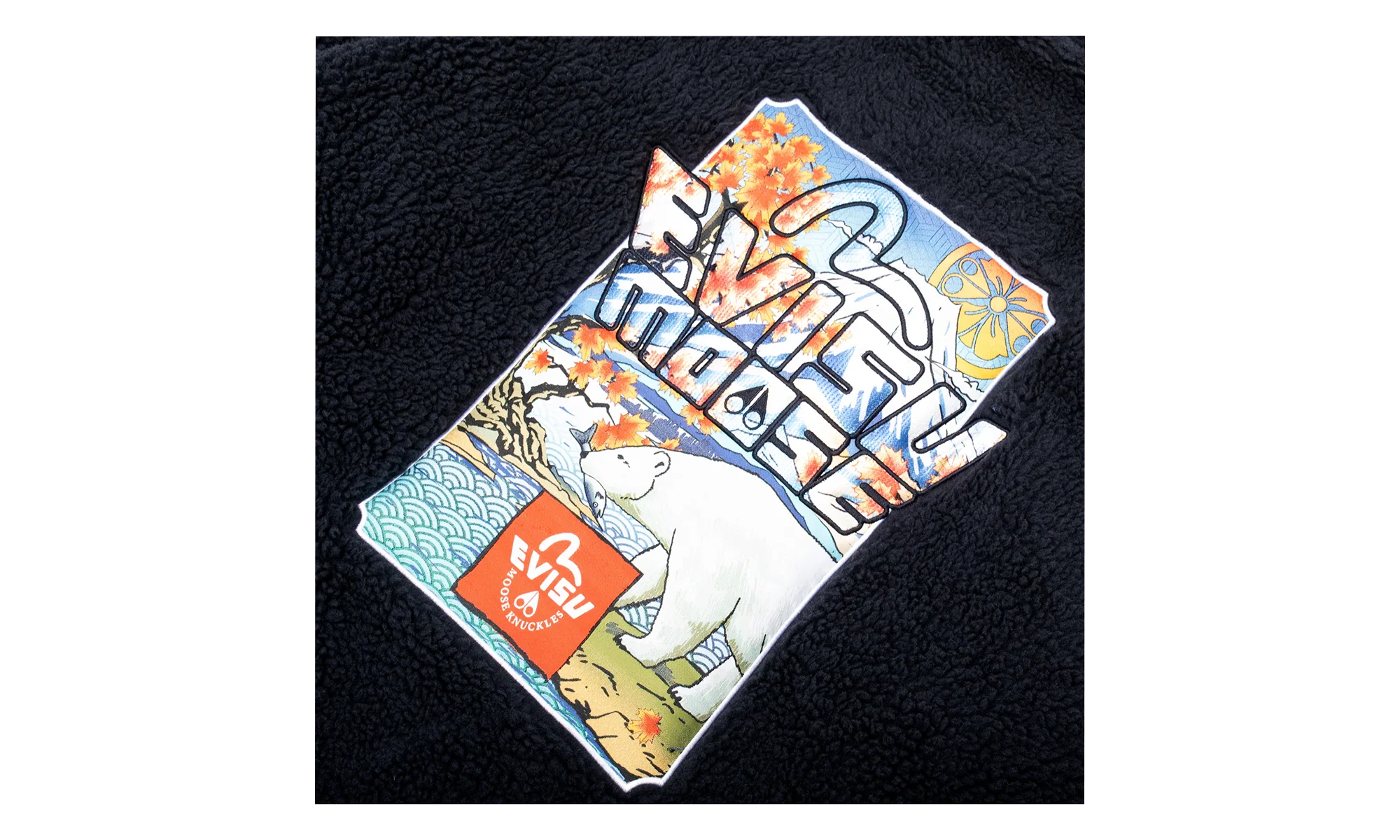 Fleece Jacket "Evisu - Navy" M35MS680EV 833
