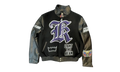 Wool & Leather Varsity Jacket "Sacramento Kings" NBA 102 KINGS