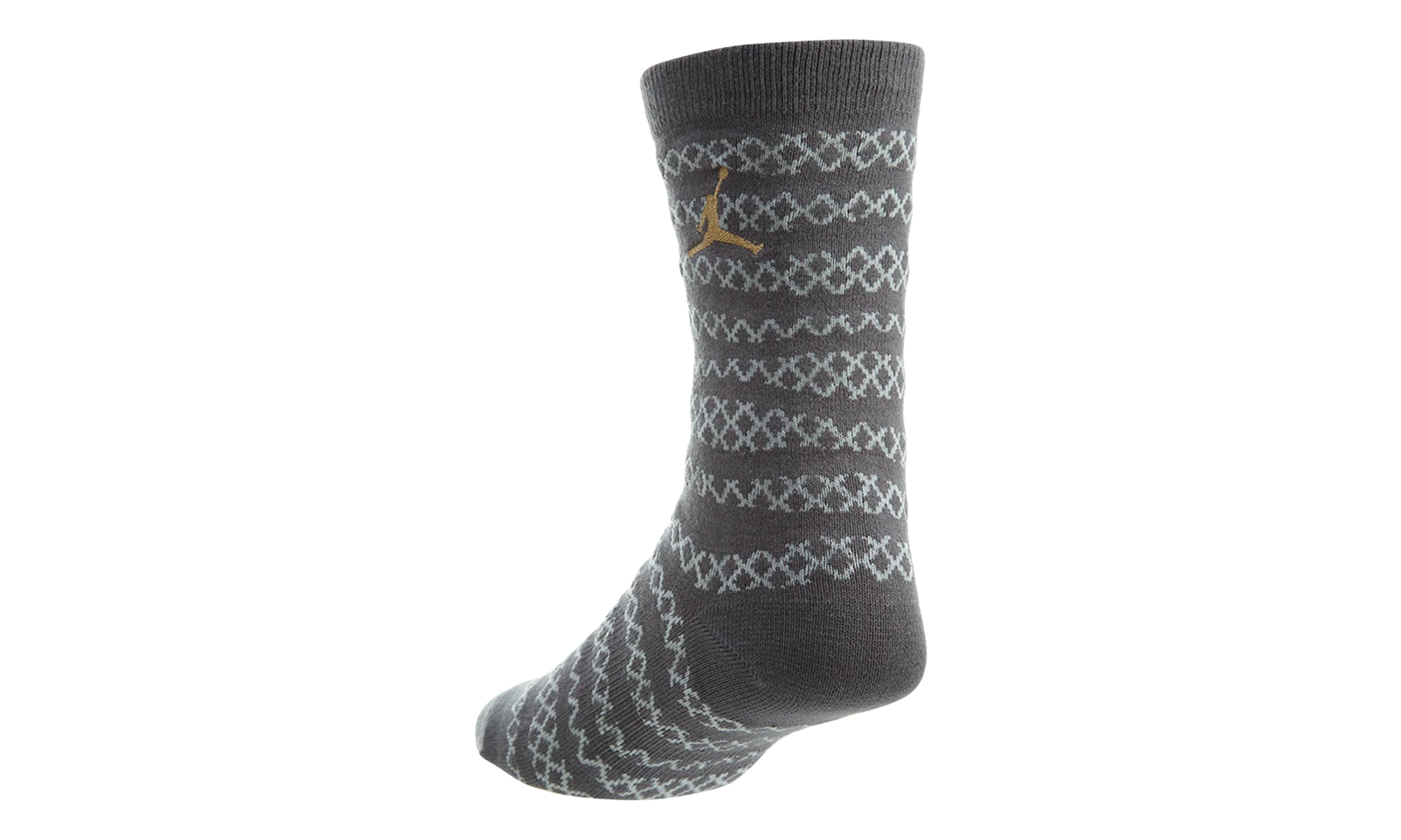 Jordan Retro 10 City Socks "Dark Grey / Pure Platinum / Metallic Silver" 806407 021