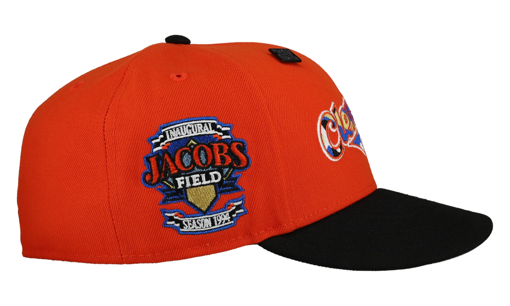 59FIFTY Cleveland Indians Jacobs Field Fitted Hat "Orange" 123451299674