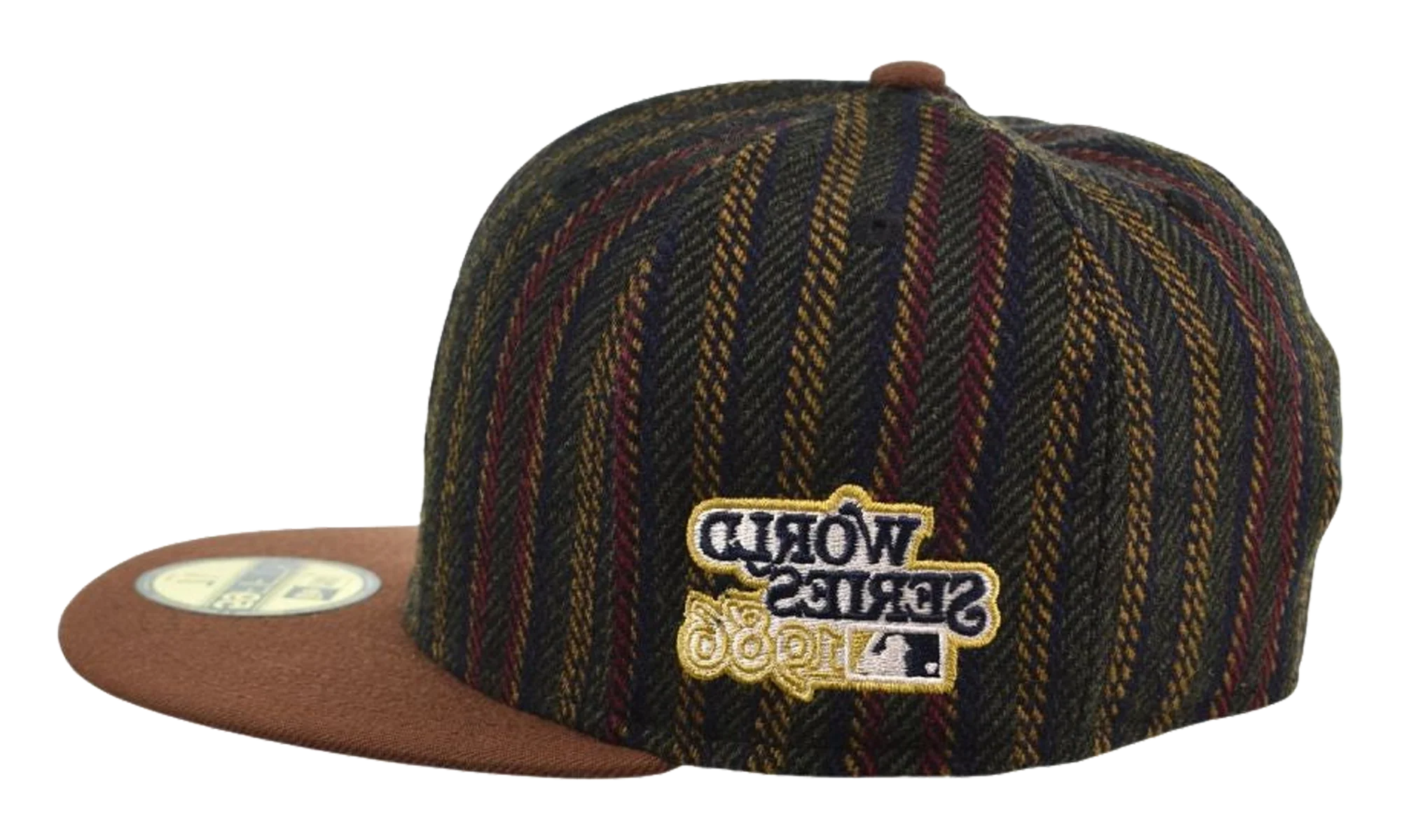 59FIFTY New York Mets Herringbone 2-Tone Fitted Hat "Brown" 60586699