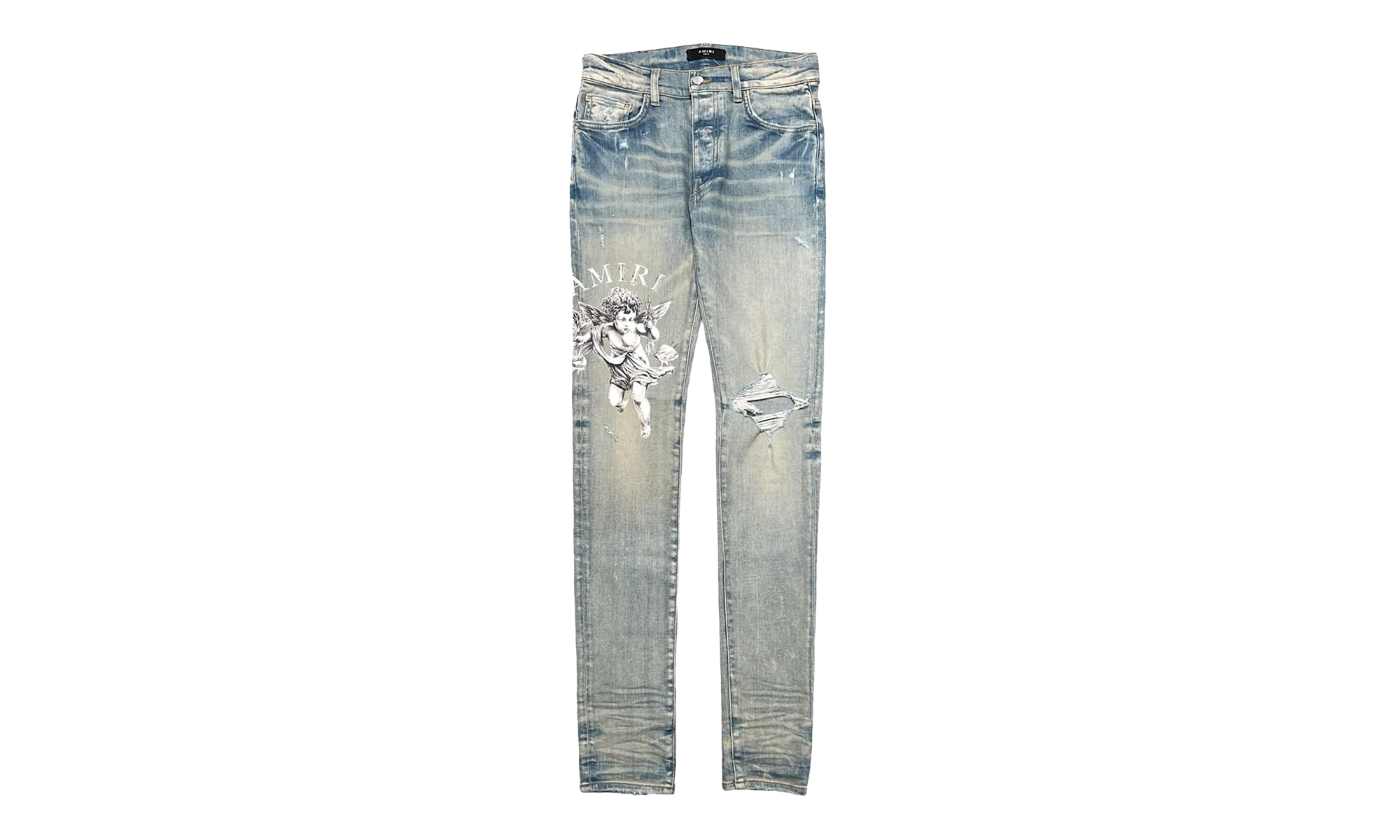 Cherub Print Jeans "Clay Indigo" MDS117 408