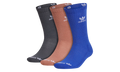 COLOR WASH CREW SOCKS - 3 PACK "Blue / Gray / Clay" GB3945C